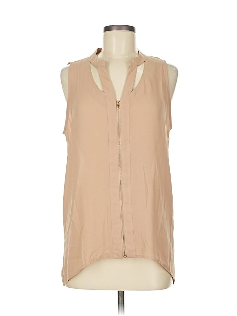 Pre-owned Venus Sleeveless T-shirt In Brown