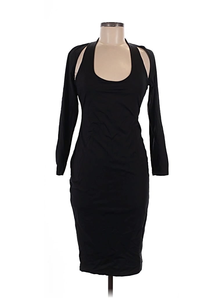 Pre-owned Bebe Cocktail Dress In Black