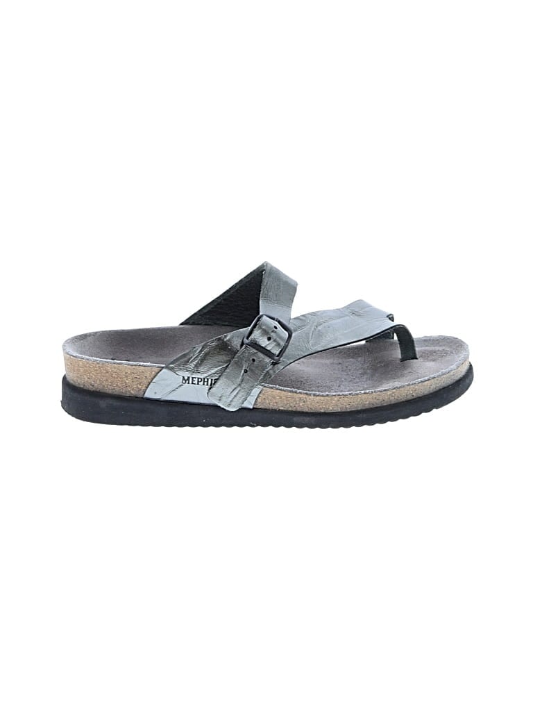 Pre-owned Mephisto Sandals In Silver