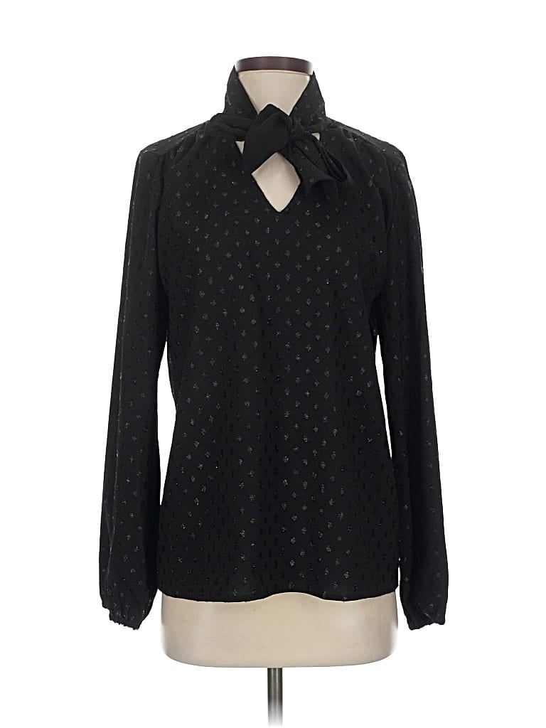MICHAEL MICHAEL KORS Pre-owned Long Sleeve Blouse In Black