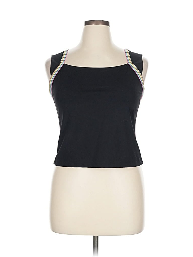 Tail Sleeveless Top Black Halter Neckline Tops In Brown