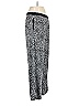 DKNY Animal Print Silver Casual Pants Size M - photo 4