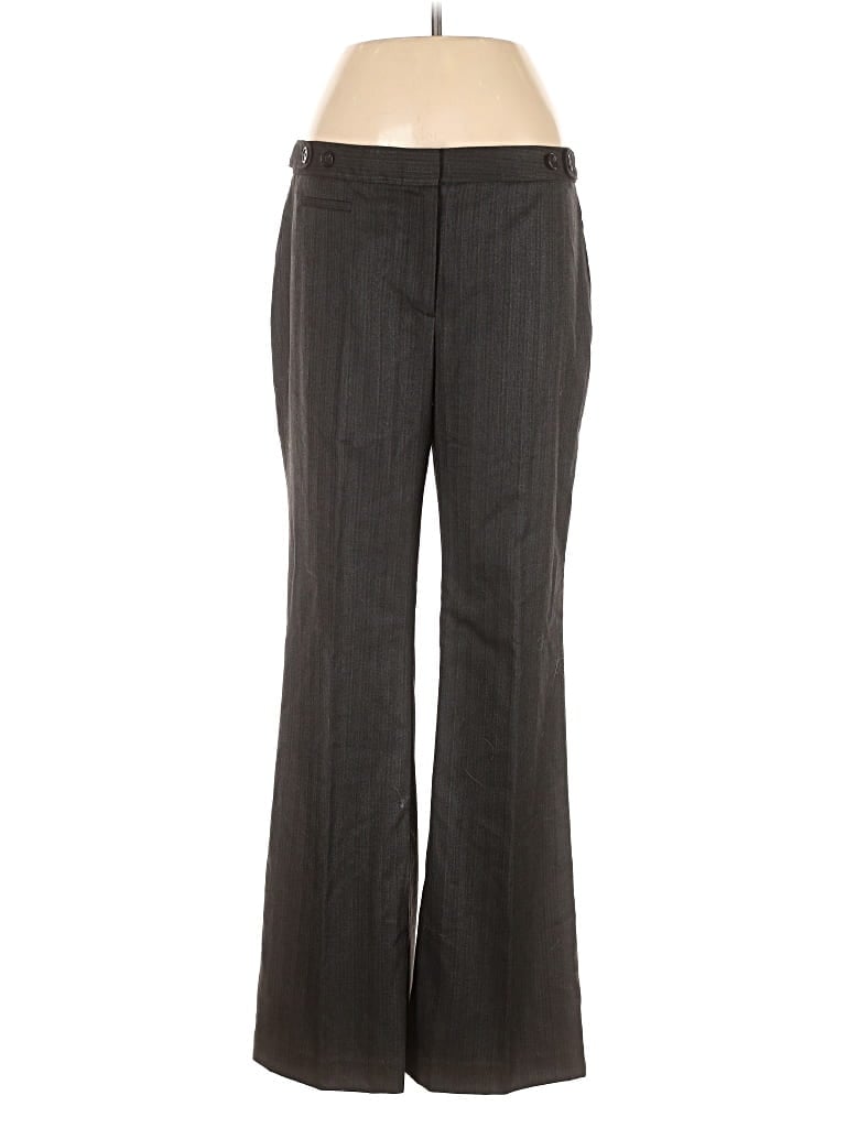 Pre-owned Ann Taylor Loft Dress Pants In Gray