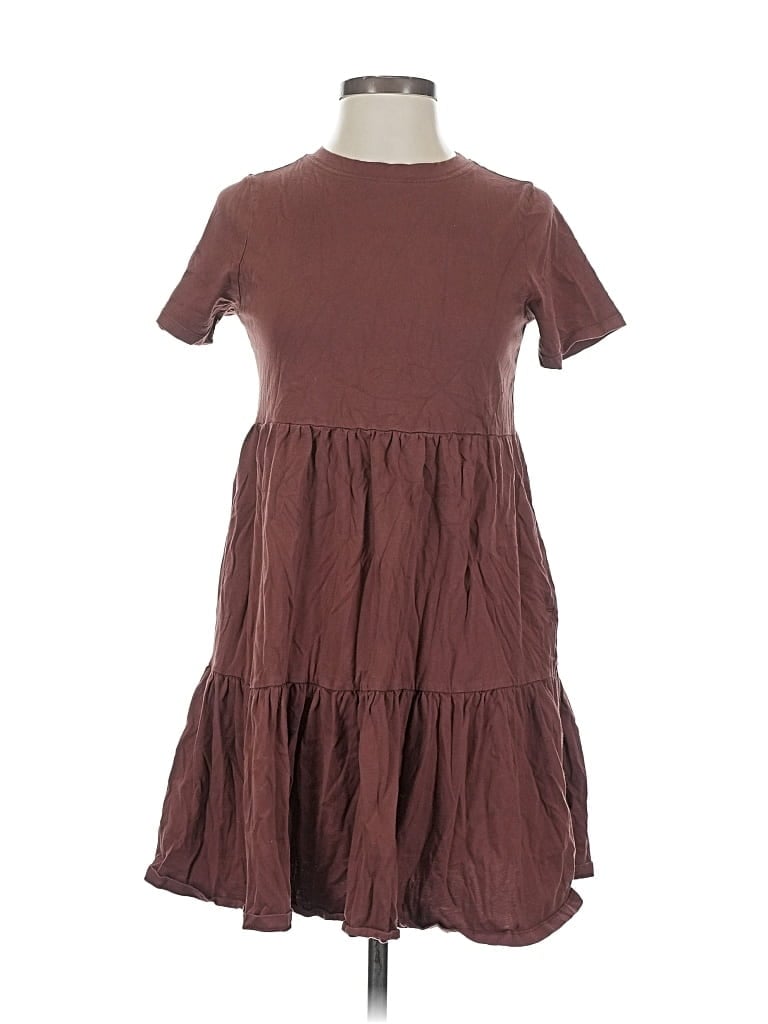 Pre-owned Old Navy Casual Dress In Brown