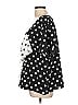 Unbranded Polka Dots Black Short Sleeve Blouse Size LgEstimated - photo 5