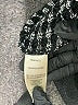 Max Studio 100% Polyester Houndstooth Black Blazer Size L - photo 7