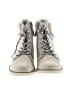 Crown Vintage Gray Tan Ankle Boots Size 4 - photo 2