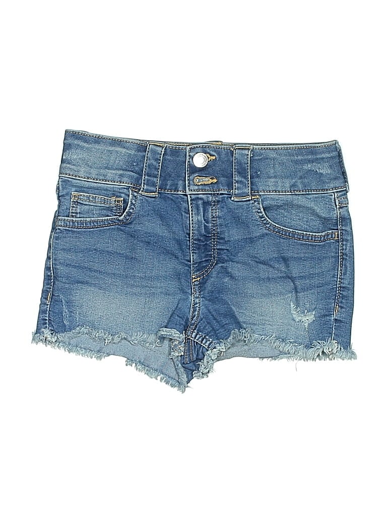 Pre-owned H&m Kids' Denim Shorts In Blue