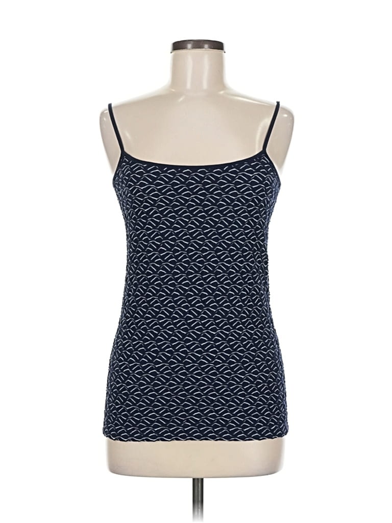 Pre-owned Ann Taylor Loft Outlet Tank Top Blue Strapless Neckline Tops