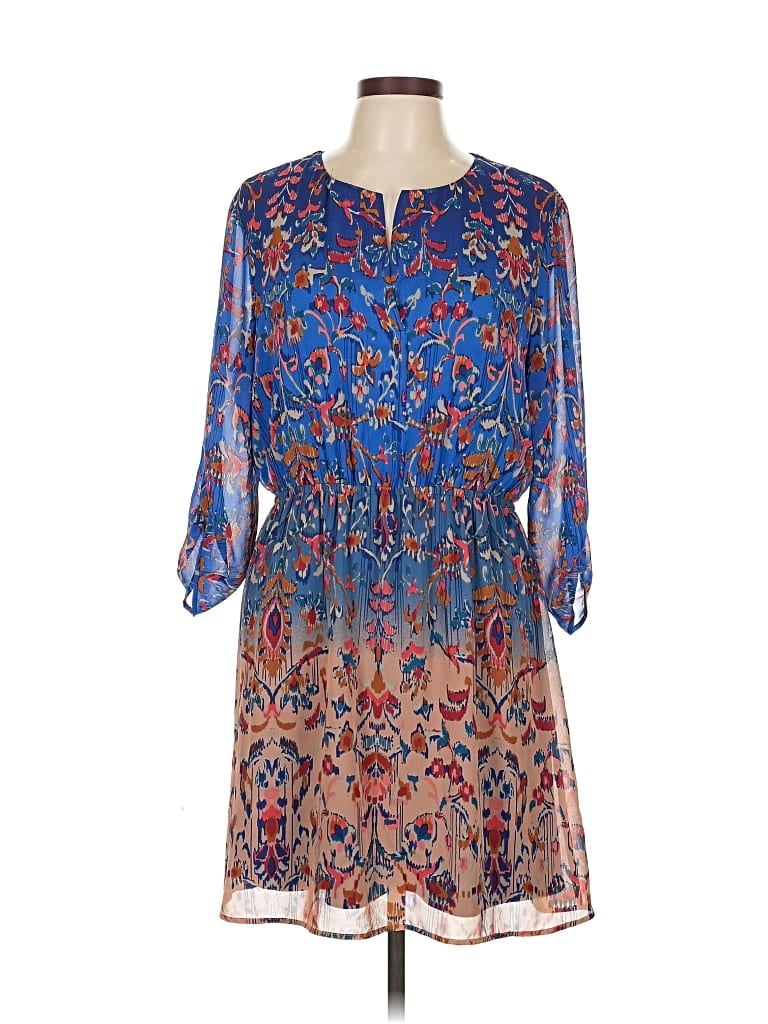 Pre-owned Dr2 Casual Dress In Blue