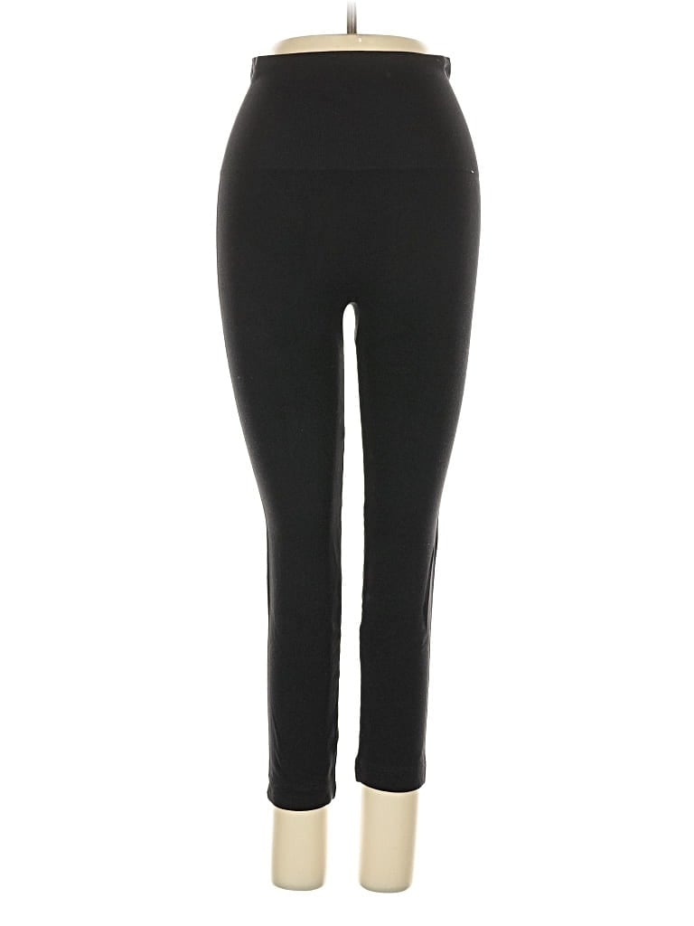 Pre-owned Spanx Active Pants In Black