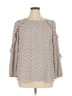 Kiyonna Ivory 3/4 Sleeve Blouse Size 0X - photo 1