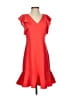 Eliza J Solid Red Cocktail Dress Size 2 - photo 1