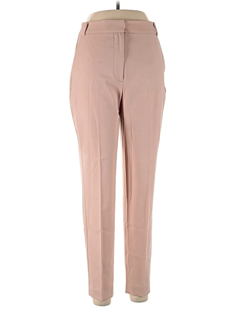 Pre-owned Zara Basic Dress Pants In Brown