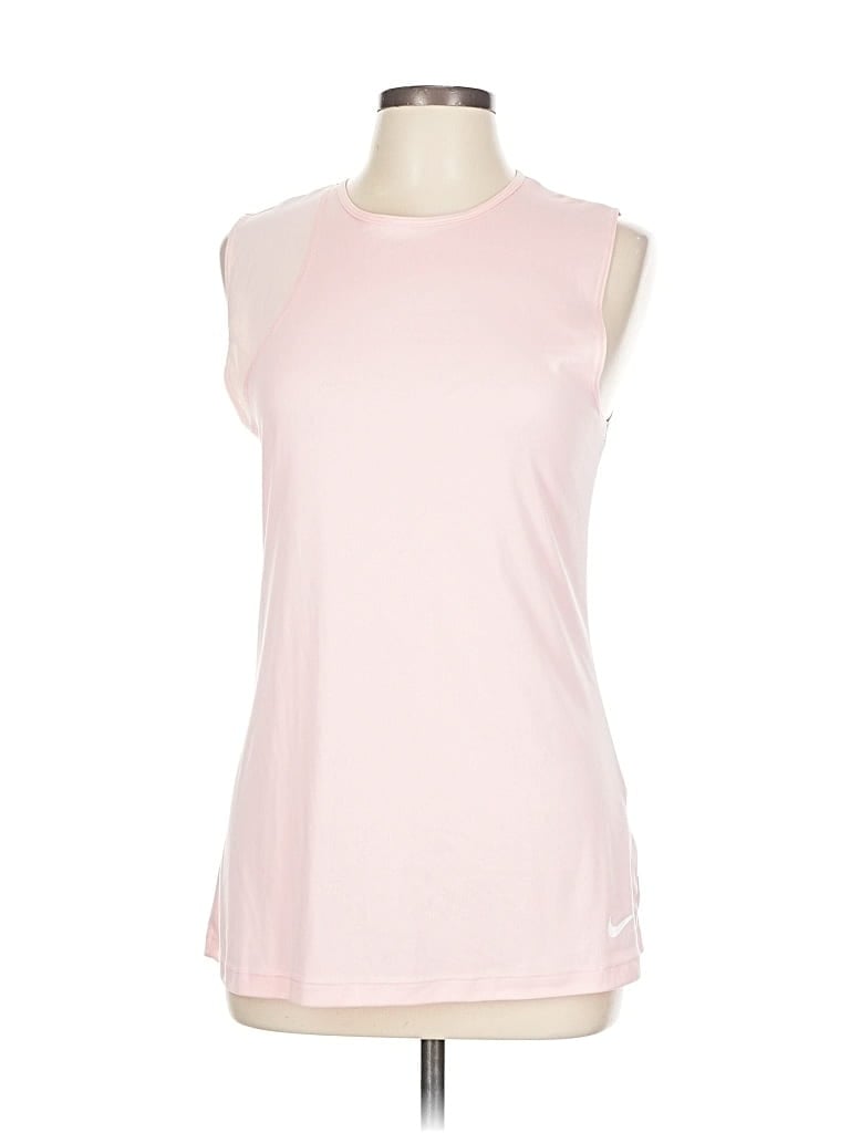 Pre-owned Nike Sleeveless T-shirt In Pink
