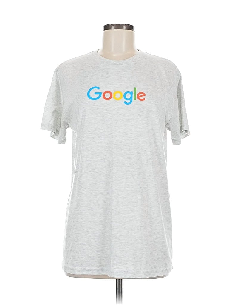 US BLANKS Pre-owned Short Sleeve T-shirt In Silver