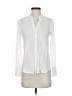 L'Agence 100% Viscose White Long Sleeve Blouse Size XS - photo 1