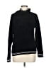 Rachel Zoe 100% Polyester Tweed Black Turtleneck Sweater Size M - photo 1