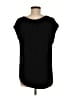 Edista 100% Polyester Black Short Sleeve Top Size M - photo 2