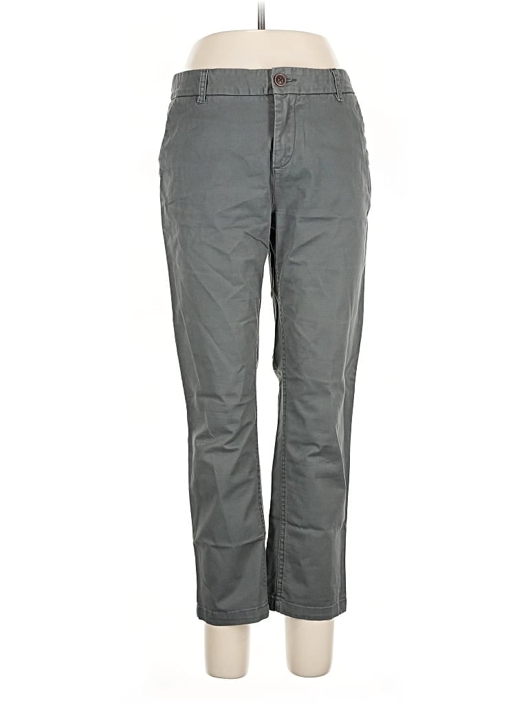Pre-owned Fat Face Casual Pants In Gray