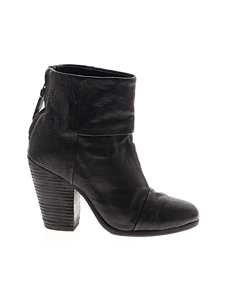 Pre-owned Rag & Bone Ankle Boots In Black