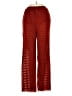 Camila Coelho 100% Polyester Chevron-herringbone Red Casual Pants Size XXS - photo 1