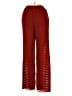 Camila Coelho 100% Polyester Chevron-herringbone Red Casual Pants Size XXS - photo 2