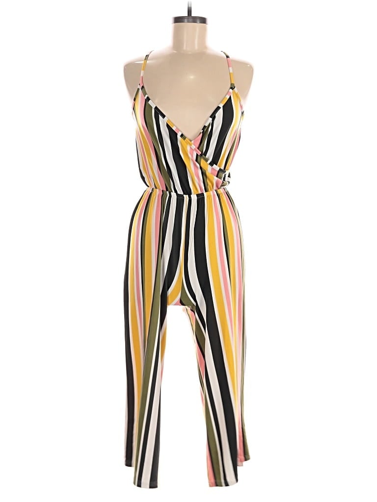 FULL CIRCLE TRENDS Pre-owned Jumpsuit In Yellow