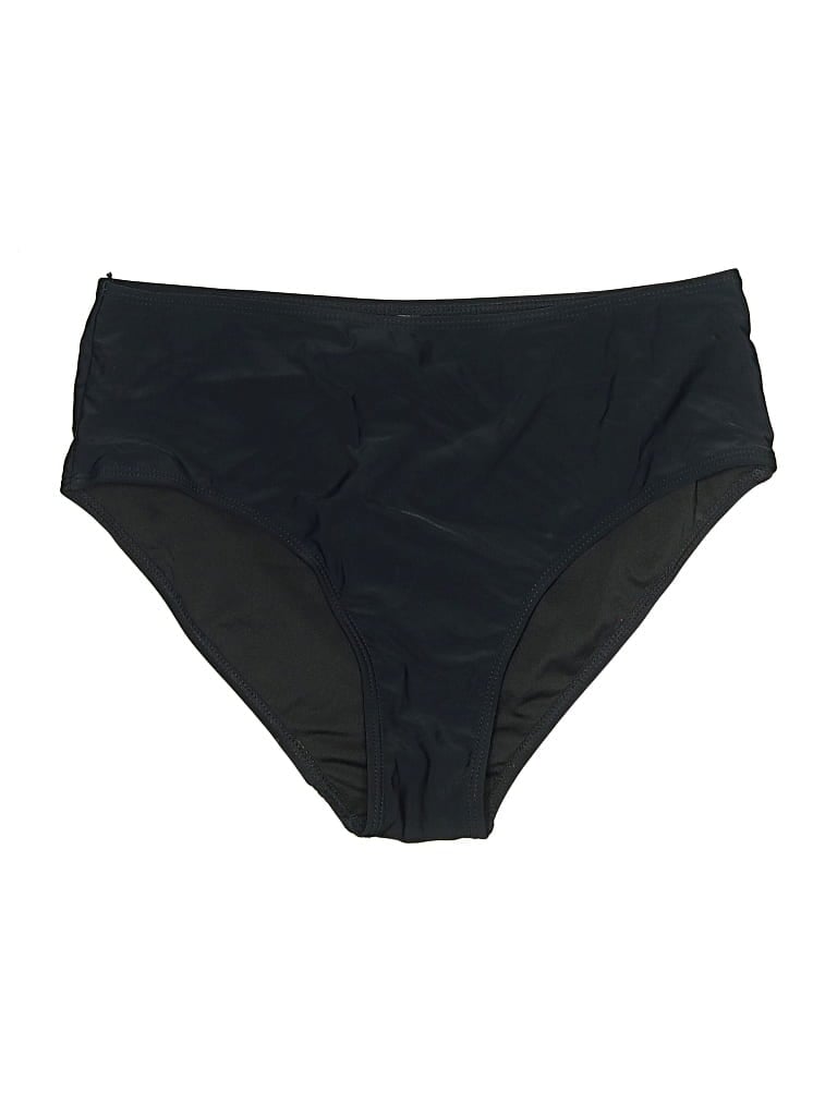 Pre-owned Unbranded Swimsuit Bottoms In Black
