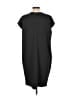 J Brand 100% Polyester Solid Black Cocktail Dress Size L - photo 2