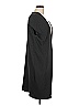 J Brand 100% Polyester Solid Black Cocktail Dress Size L - photo 4