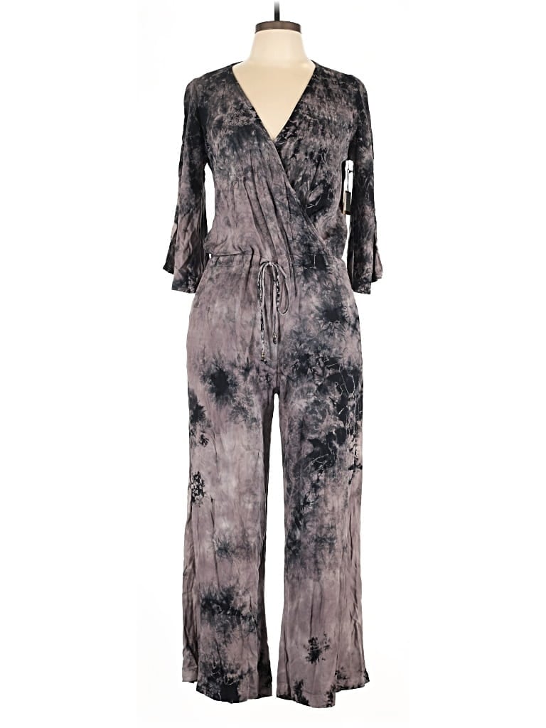 Pre-owned River + Sky Jumpsuit In Gray