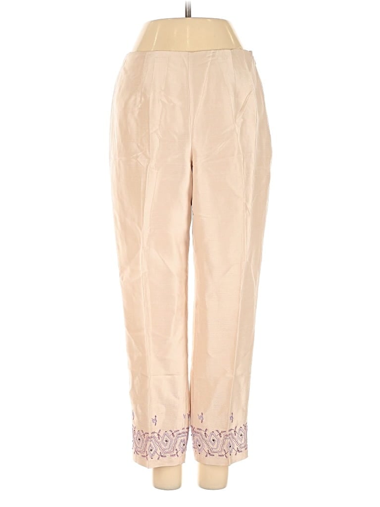 Ann Taylor Silk Pants In Brown