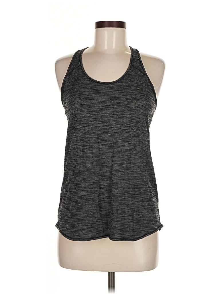 Pre-owned Lululemon Athletica Active Tank Top In Gray