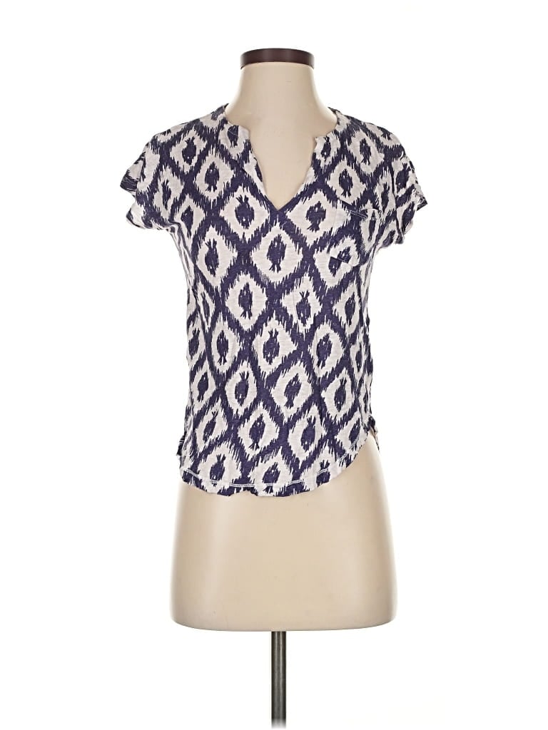 LILLY PULITZER Pre-owned Short Sleeve Blouse In Blue