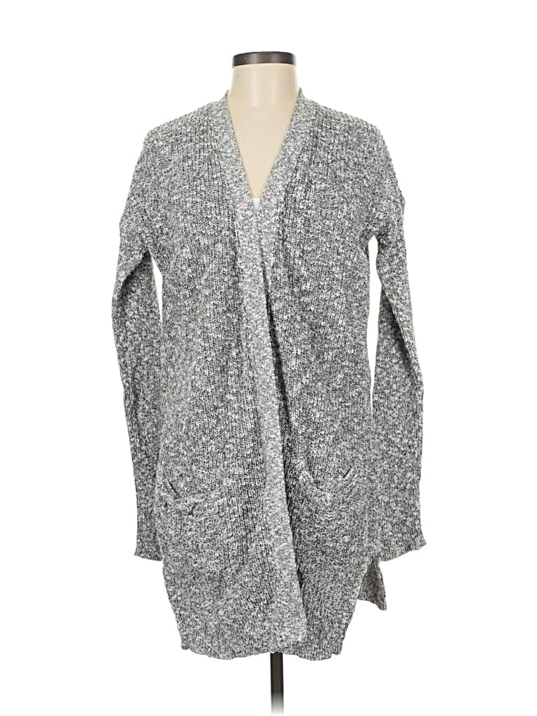 Pre-owned Banana Republic Cardigan Sweater In Gray