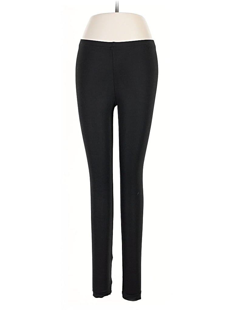 Pre-owned American Apparel Leggings In Black