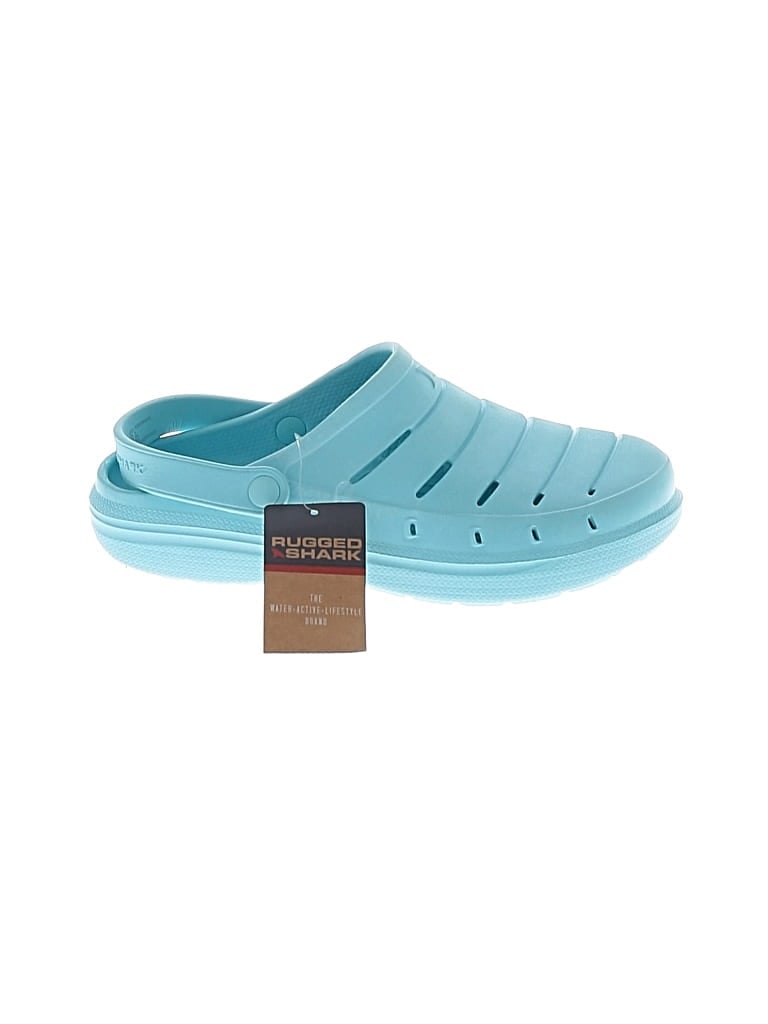 Pre-owned Assorted Brands Mule/clog In Blue