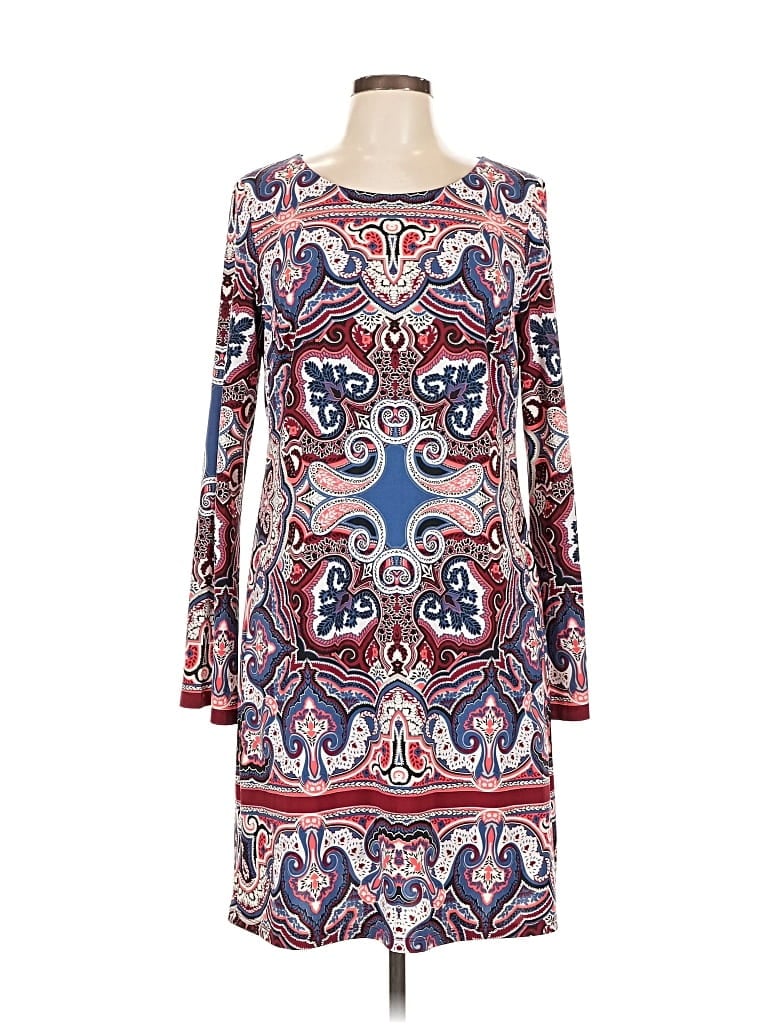 Pre-owned Inc International Concepts Casual Dress In Blue