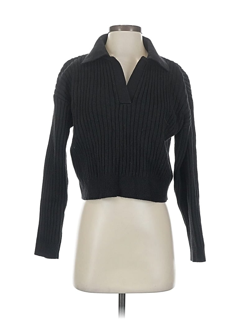 Pre-owned The Drop Cardigan Sweater In Black