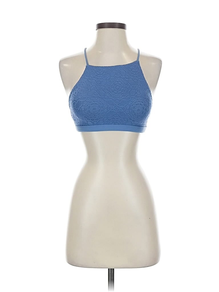 Pre-owned Uniquely Lorna Jane Sports Bra In Blue