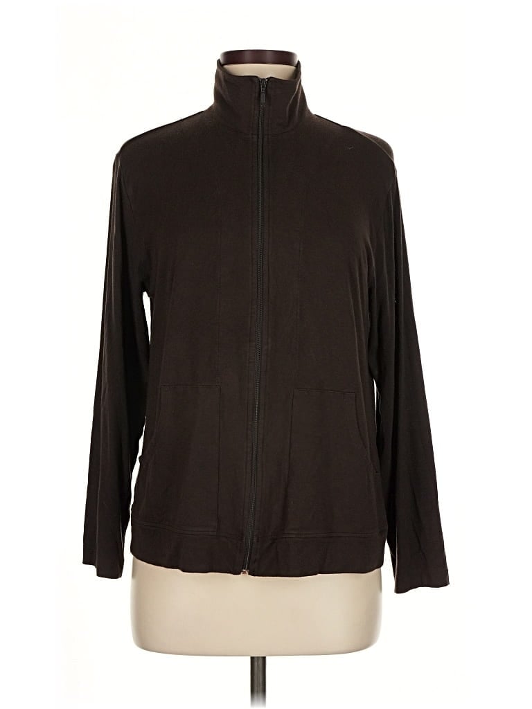 CHICO'S Pre-owned Turtleneck Sweater In Brown