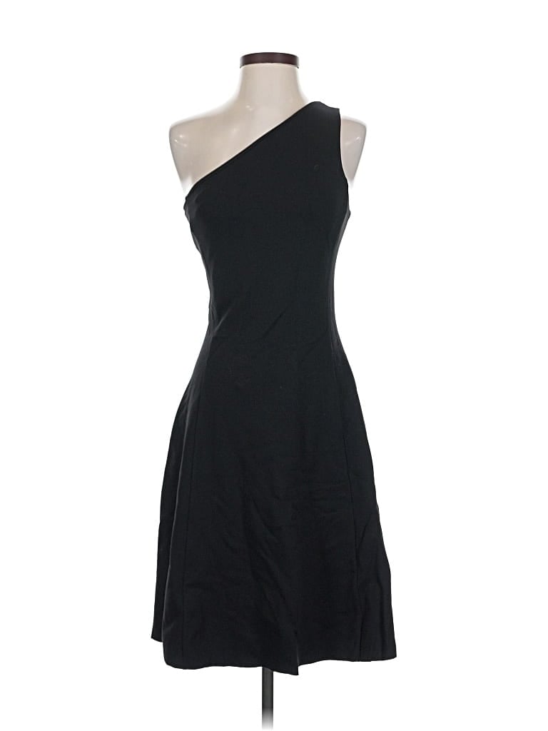Pre-owned Theory Cocktail Dress In Black