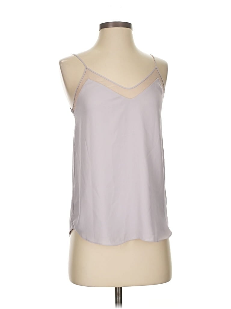 Pre-owned Babaton Sleeveless Top Gray Halter Neckline Tops