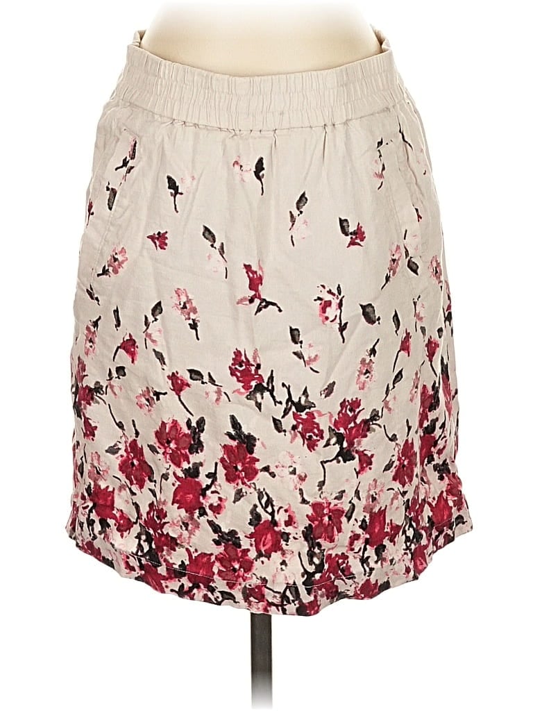 Pre-owned Ann Taylor Loft Outlet Casual Skirt In White