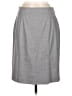 Banana Republic Houndstooth Gray Wool Skirt Size 6 - photo 2