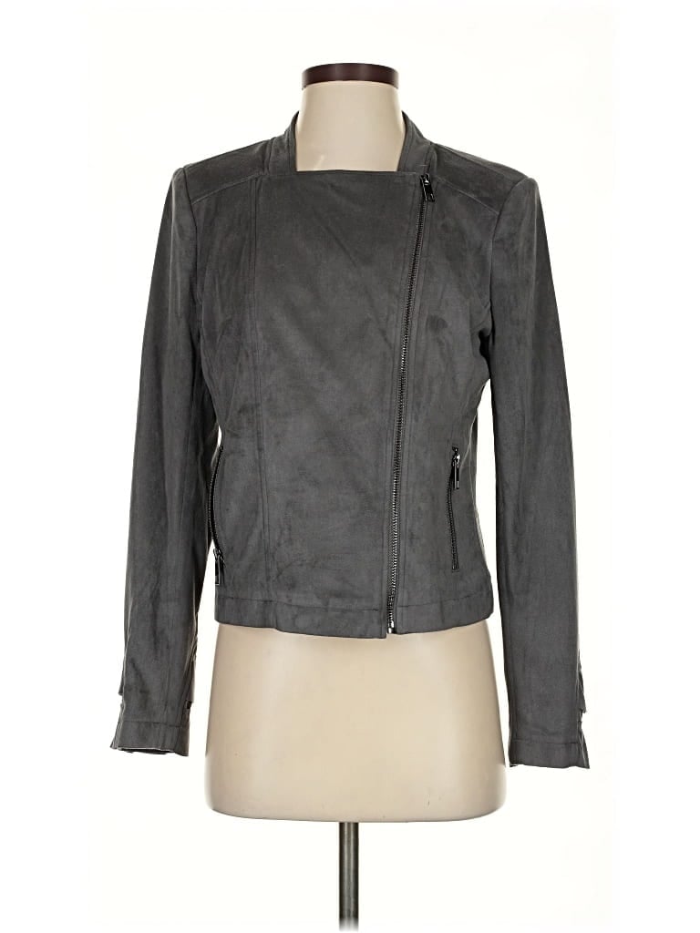 Pre-owned G By Giuliana Rancic Jacket In Gray