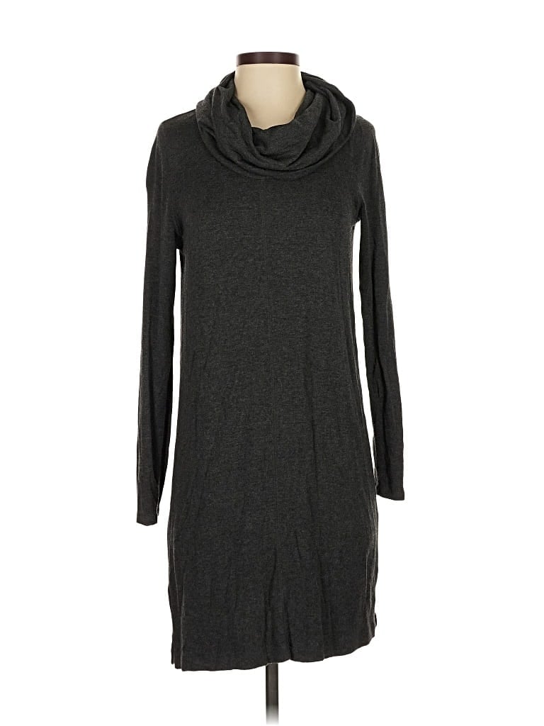 Pre-owned Lou & Grey Casual Dress In Gray
