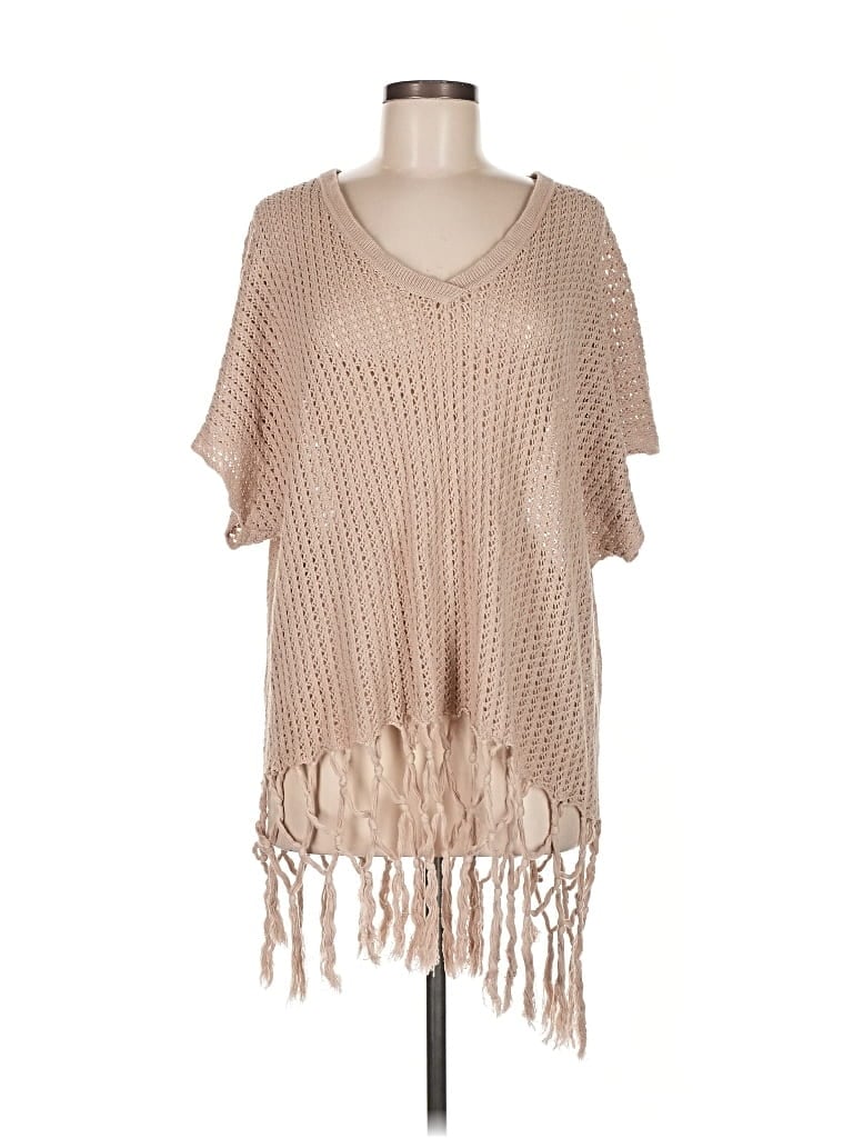 CABI Pre-owned Pullover Sweater In Brown