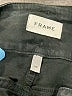 FRAME Chevron-herringbone Black Jeans Size 28 waist - photo 7